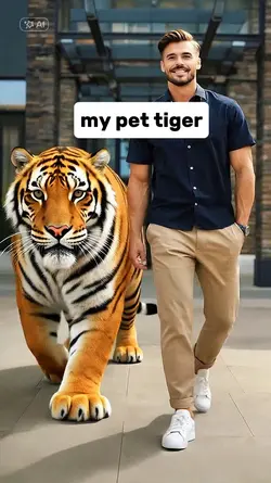 my pet tiger