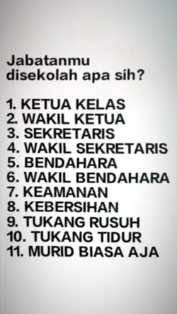 jabatan kamu apa?