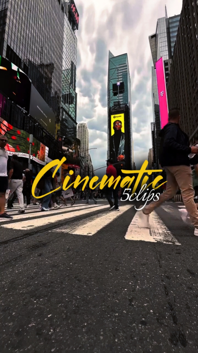 5 clipes cinematográficos