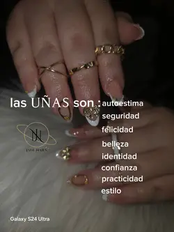 las uñas son: 