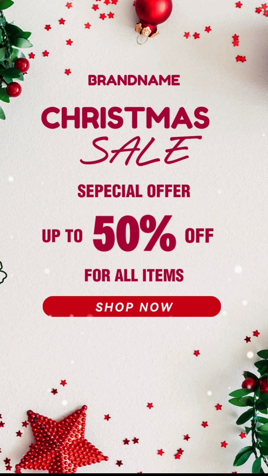 Venta de Navidad