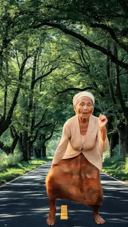 Goyang viral nenek