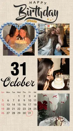 BIRTHDAY 31 OCTOBER