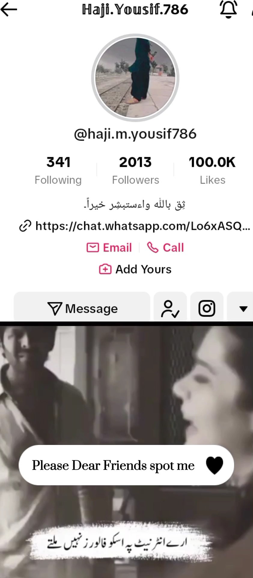 please spot m TikTok