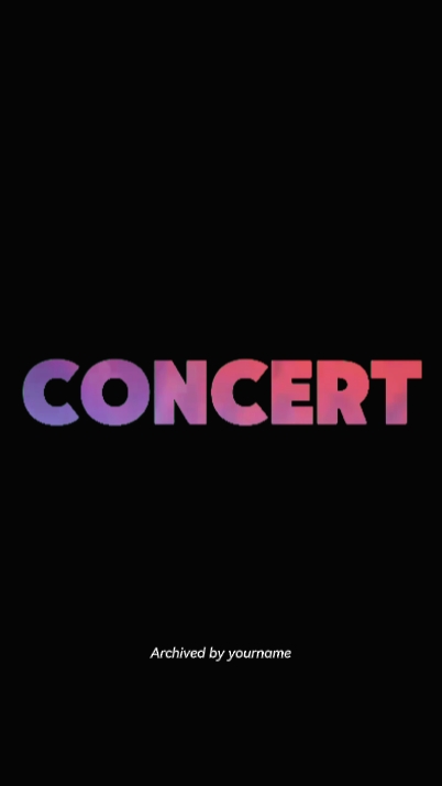 Vlog de Concierto