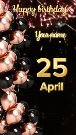 Happy birthday 