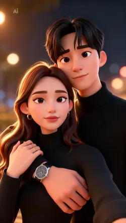 realistic cartoon AI