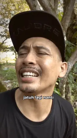 dibilang jangan lari