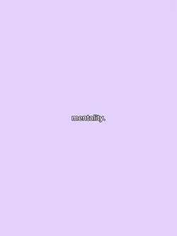 Mentality 