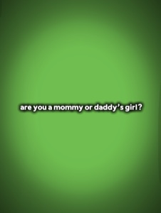 Daddy’s girl