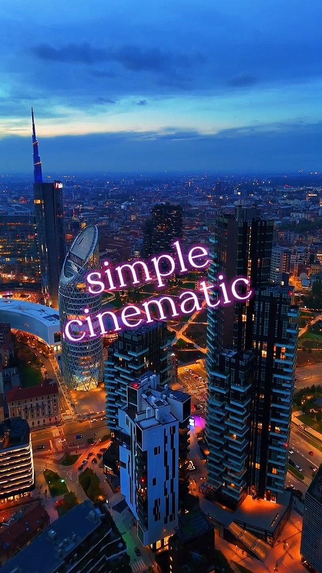 simple cinematic 
