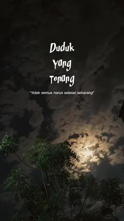 Duduk yang tenang