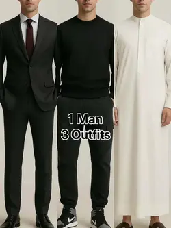 3 outfits