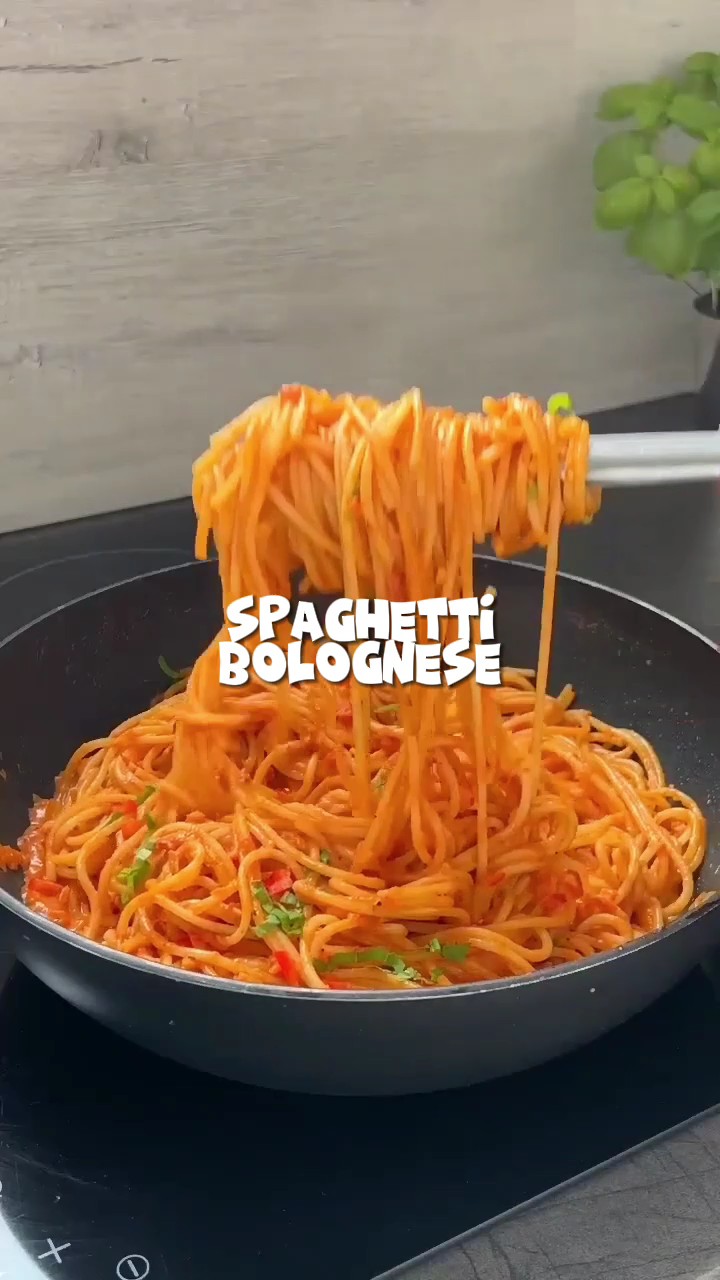 Espaguetis a la boloñesa