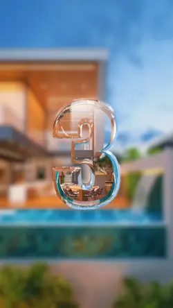 Modern 3D House