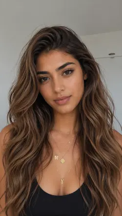 brown hair