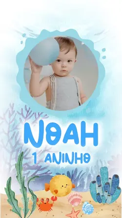 CONVITE FUNDO DO MAR