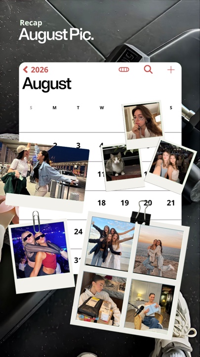 Foto del marco del calendario
