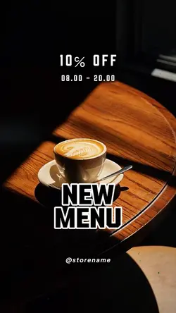 OUR NEW MENU