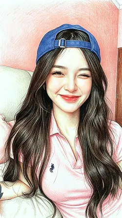 sketsa pensil warna