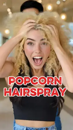 popcorn hairspray 