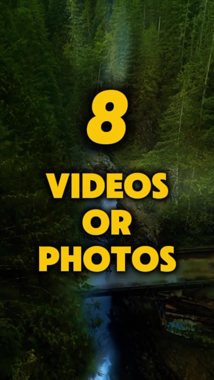 8 vidéo ou photo 