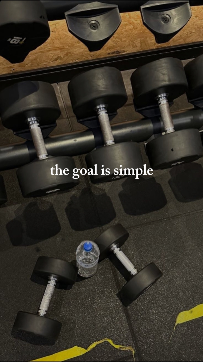 the goal is simple 