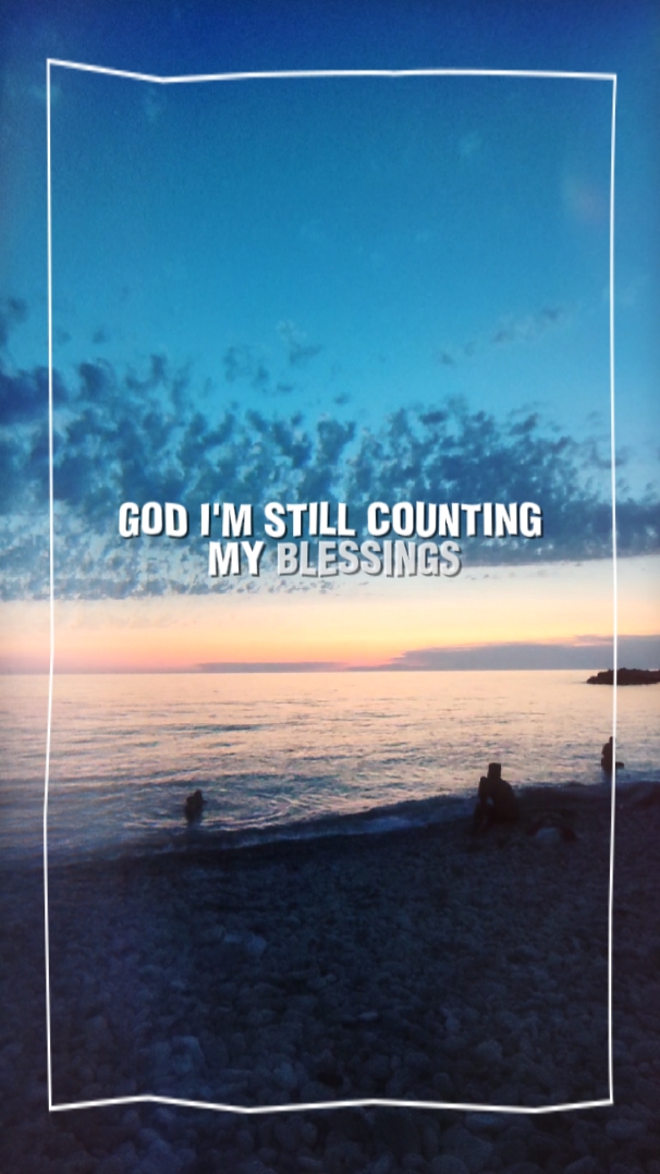 Count your blessing