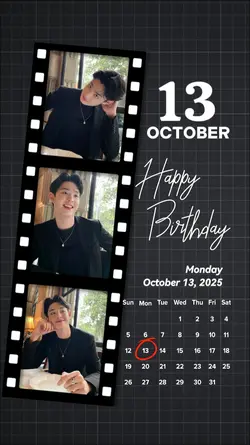 13 OCTOBER BIRTHDAY