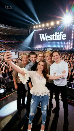 Photo with westlife