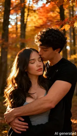 Couple d’automne IA