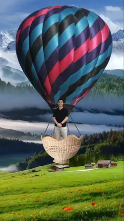 Naik Baloon ³