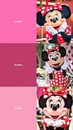 Pose micky mouse