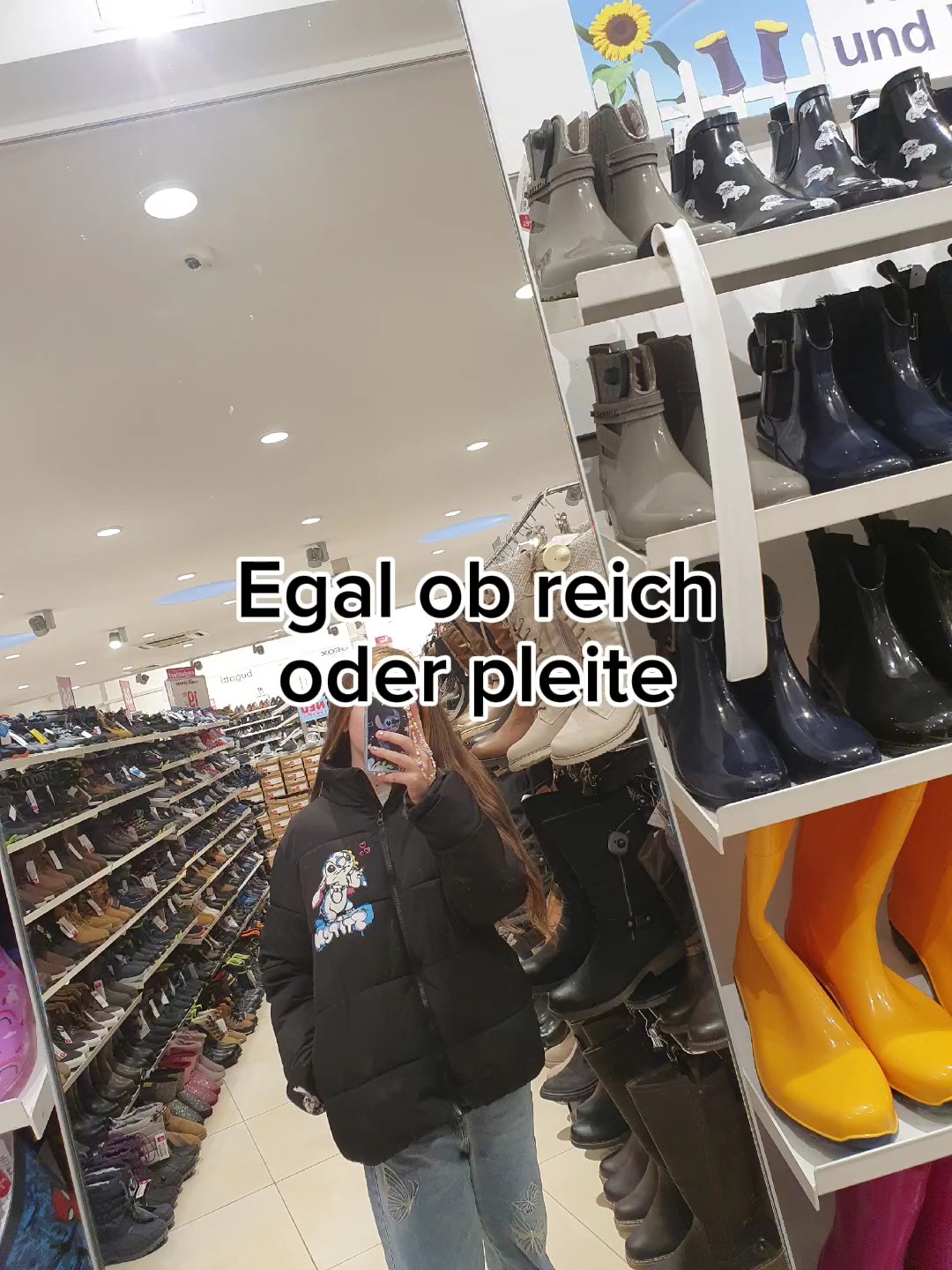 egal ob reich oder