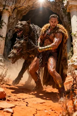 Hercules vs Cerberus