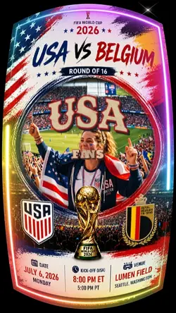 USA VS BELGIA July 6
