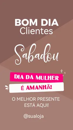 Dia da mulher 