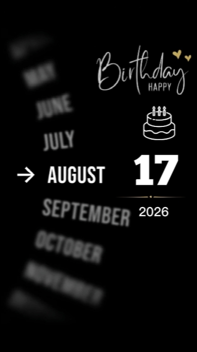 anniversaire fils 17 août
