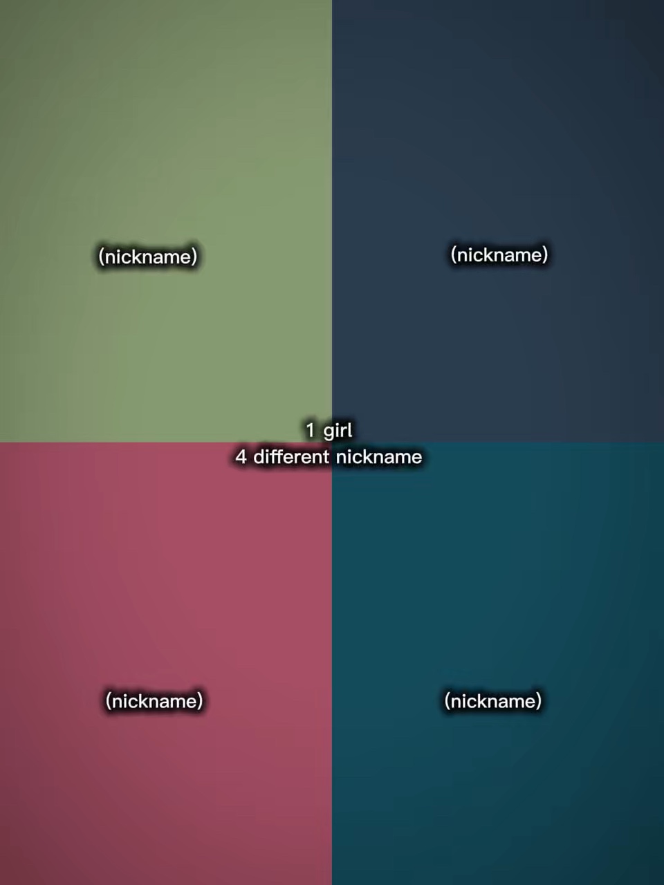nickname
