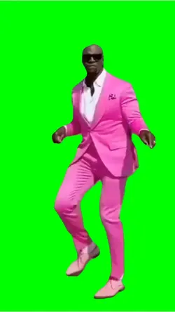 Dancing Pink Suit