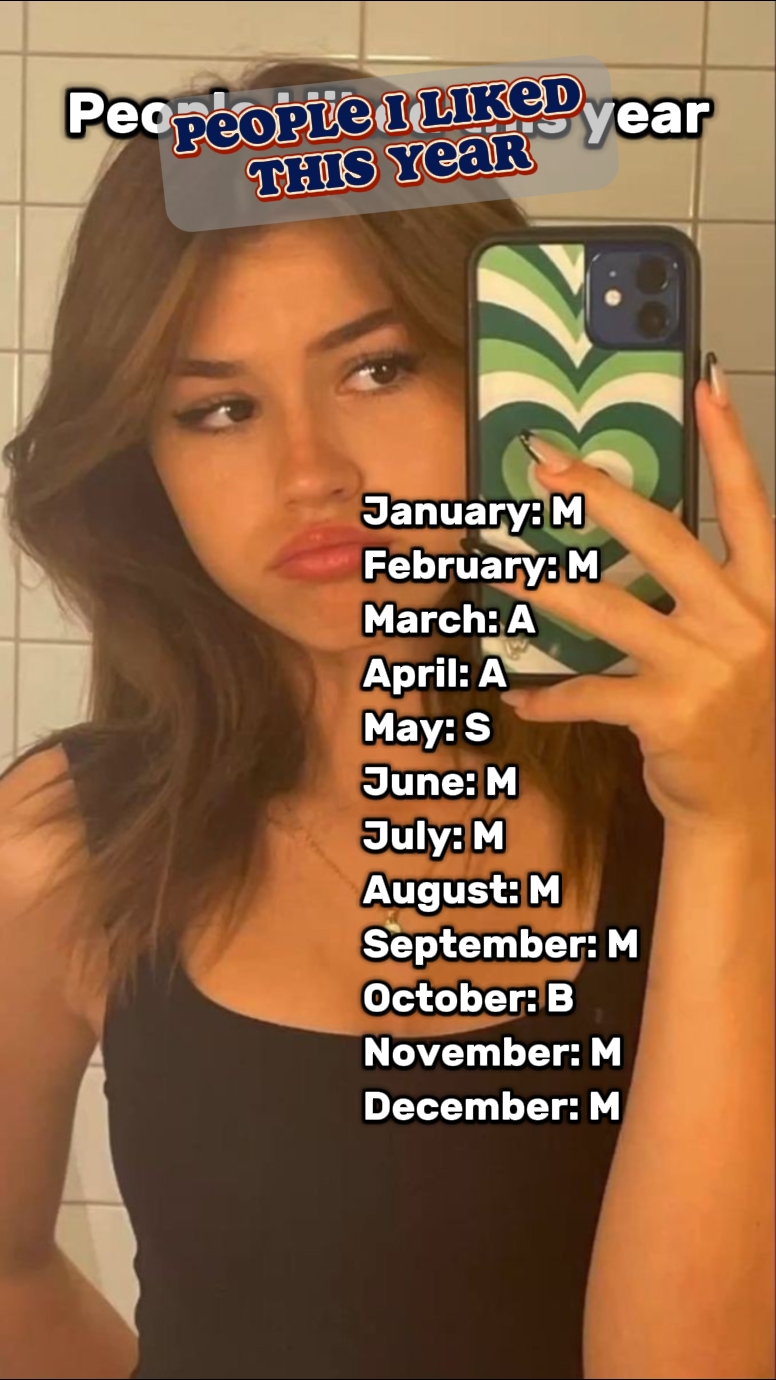 People I liked