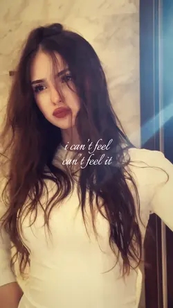 i can’t feel