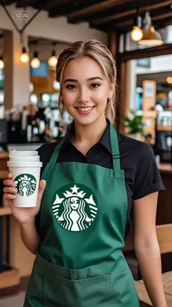 Female Starbucks AI