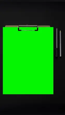 Green screen pape