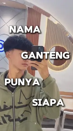 nama ganteng punya