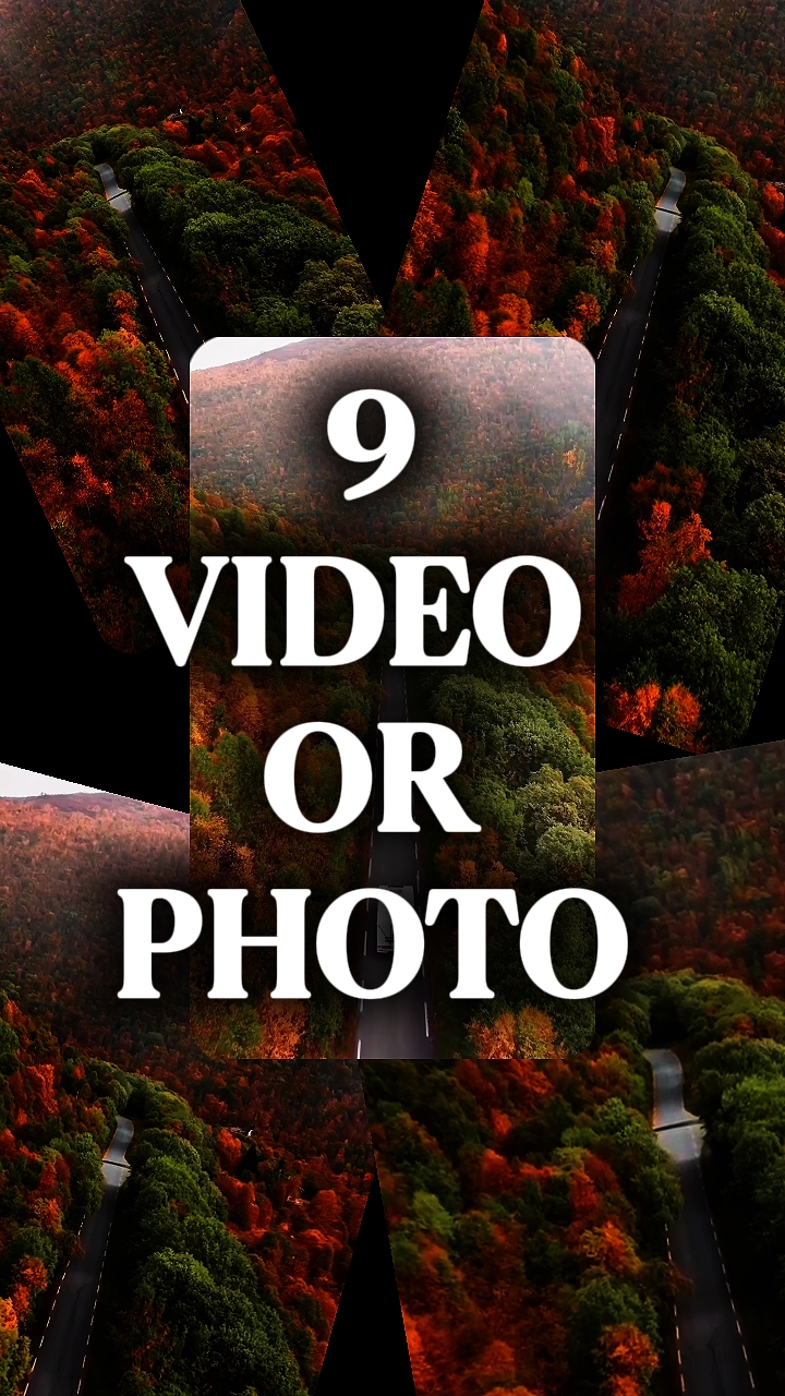 9 vidéo ou photo 