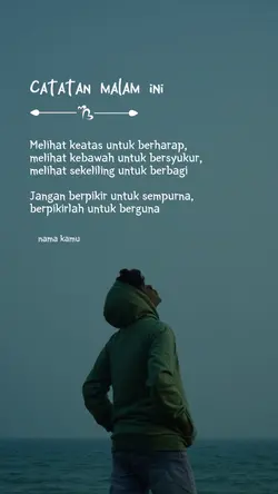 catatan malam ini