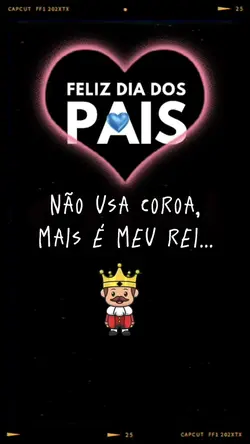 Feliz dia dos pais 