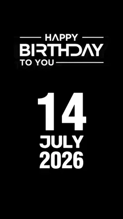HBD 14 BIRTHDAY