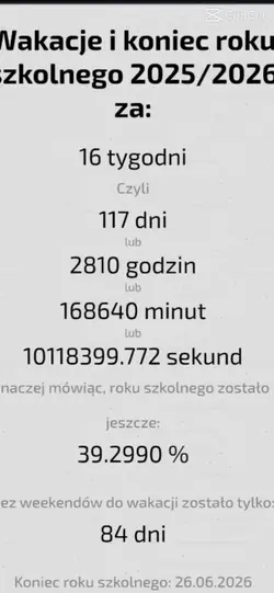 ja już chcę wakacje